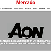 Argentina registra una baja de un 8% en el nmero de operaciones en el mercado transaccional de LatAm